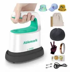 Mini Prensa Térmica Portátil 11*6.5cm para Sublimação DTF HTV em Camisetas Bonés Bolsas e Artesanatol