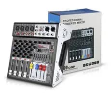 Mesa de Som Mixer Profissional PM4 Mesa De Som, MP3 Digital, Entrada De Computador