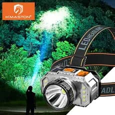 Electro Nest Lanterna de Cabeça À Prova D'água Recarregável Camping Fishing Lanternas Super Brilhante HW09