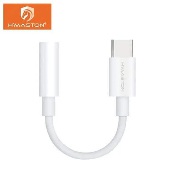 Electro Nest Cabo Adaptador 3.5mm Adaptador de ligação para auscultadores Tipo C ZHQ-10