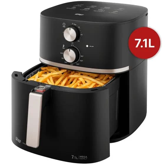 Fritadeira Elétrica WAP Air Fryer Mega Family 7,1L