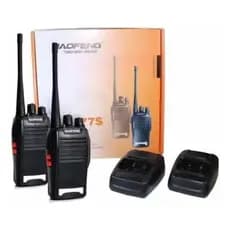 Kit 2 Radio Walk Talk Comunicador 16 Ch 12km Baofeng 777s Ht
