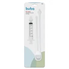 Kit Aspirador Sucção e Seringa Lavador Nasal Catarro Buba