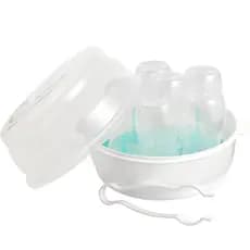 Esterilizador De Mamadeira Infantil Buba Bico Micro-ondas Higiene Chupetas Mamadeira Bebê Limpar