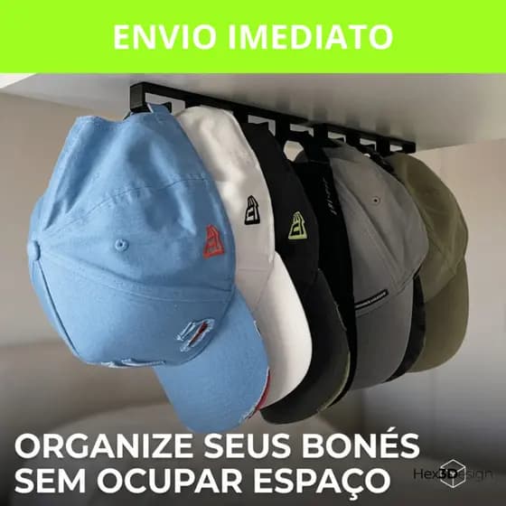 Porta Bonés Organizador para Pendurar Bonés