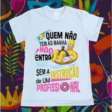 Camiseta carnaval / samba / camiseta unisex / simpsons