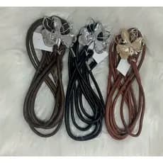 NOVA Cinto feminino de metal com rosas