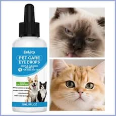Enxaguador De Olhos Para Cães 30ml , Solução De Limpeza De Manchas De Rasgo Animais De Estimação , Hidratante , Colírio