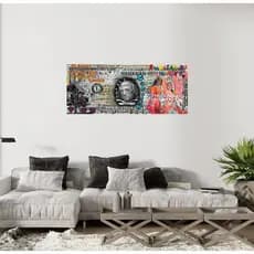 Adesivo Decorativo Make Money Dolar para Casa, Quarto, sala, escritório, decoração moderna