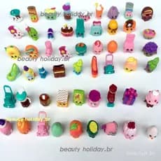 30 Peças Shopkins Série 1-6 Figuras Mini Moose Shopkin Bonecos De Frutas Brinquedos Infantis