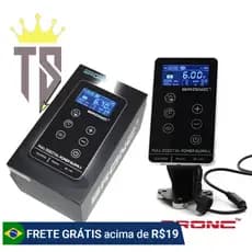 Fonte Tatuagem Digital Bronc Tpn-35 Tattoo Power Supply