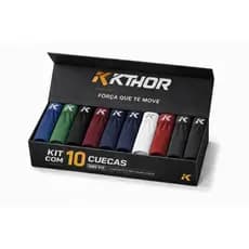 Kit 10 Cuecas Boxer Microfibra Dryfit KTHOR