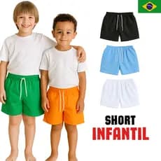 Bermuda Infantil Tactel Premium