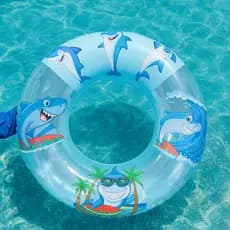 Boia Tubarão Redonda Criança Infantil 80cm 70cm 60cm Piscina Praia