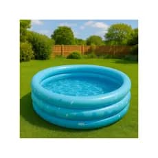 Piscina Inflável Infantil 220L Rosa ou Azul Redonto Dunuts – Brinquedo de Verão para Jardim