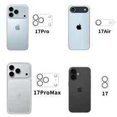 Película de Proteção de Câmera Para iPhone 17, iPhone 17 Air, iPhone 17 Pro, iPhone 17 Pro Max