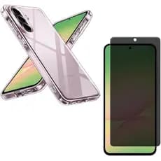 Capa Capinha Anti Impacto + Película 3D 9D Compatível Com Samsung Galaxy A07 A17 A27 A37 A57