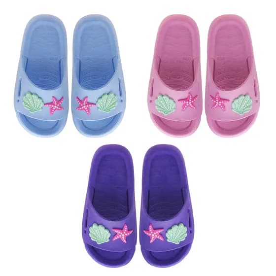 Chinelo Nuvem Slide Infantil Menina Fundo do Mar Promoção