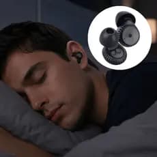 Silicone Earplug Macio À Prova De Som Tampões De Ouvido Sono Filtro De Redução De Ruído Para Orelha