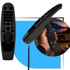 1 a 2 Capas de Controle Silicone LG Smart TV 600/650/18BA/19BA Proteção Impacto Antiderrapante Premium Com Alça