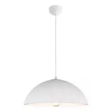 Pendente Led Lustre Retrô 35cm Gesso Branco Sindora Dcd02632/led