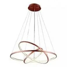 Lustre Pendente Sindora Dcd015080 Rosê Led Bivolt/led