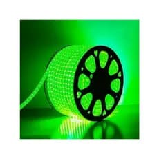20 Metros Mangueira Fita LED Verde Achatada Efeito Natal 127V 220V IP66 Externa/led