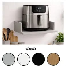Suporte Para Airfryer Bebedouro e Eletrodomésticos Pequenos Cores 40X40