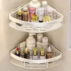 Suporte De Shampoo Prateleiras De Banheiro Sem Furo Premium Top sem furadeira AAA