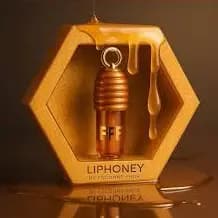 LIPHONEY Gloss Labial Hidratação Prolongada na fragrancia e sabor de Mel - Chaveiro Gramour e Elegancia