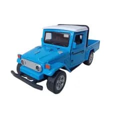 Miniatura Toyota Bandeirantes Pickup 1:36 Metal - Carrinho de Ferro Colecionável