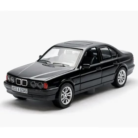 Miniatura BMW 535i Metal Abre Portas Colecionável