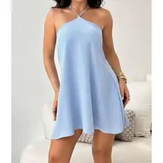 Vestido Curto Frente Unica