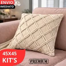 CAPA DE ALMOFADA TRAVESSEIROS LINHO FINO BOHO FEITA À MÃO PARA QUARTOS SALAS E AMBIENTE ACONCHEGANTE
