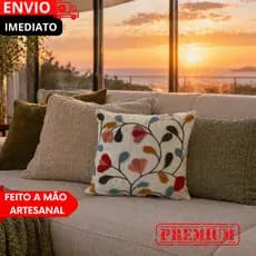 Kit 1 Capa de Almofada Quadrada Macia para Decoração de Sofá Cama Casa Travesseiro Não Incluso N1005