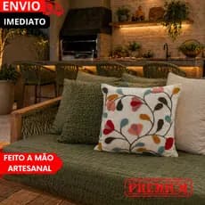Kit 1/2 Capas De Almofada Estilo Boho Chic Rustico Decorativas