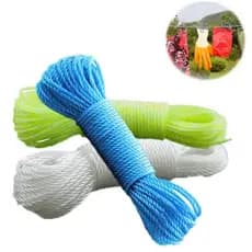 Varal Corda Cordinha De Nylon 15 Metros Resistente KIT 3 UNIDADES