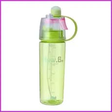 Garrafa De Água Senhor 600ml Spray Névoa Copo Portátil Garrafas Esportivas 2-Em-1 Função E Sip Sem yauaerbr