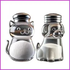 Saleiro Pimenta Tempero Dispensador Refeição Preparação Gadget Em Forma De Animal Cozinha Sal Shaker Para Churrasco yaua