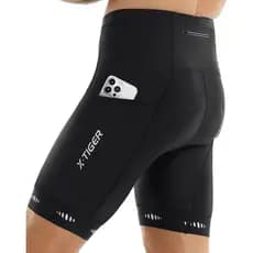 Bermuda Short Ciclismo Bike X-tiger Coolmax Gel 5d  C/ Bolso