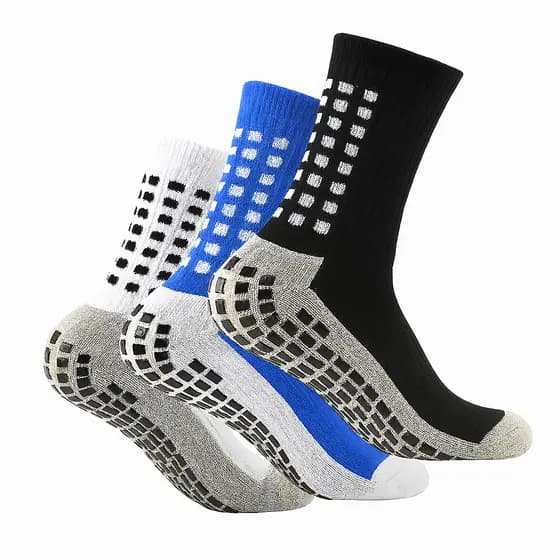 Kit 3 Pares Meia De Compressão Esportiva Corrida Ciclismo