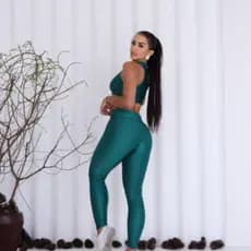 Legging 3D Jhonny Modas Premium Poliamida Zero Transparência