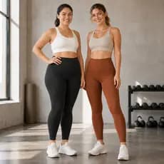 Legging Lisa LSS Fitness de Poliamida Zero Transparência