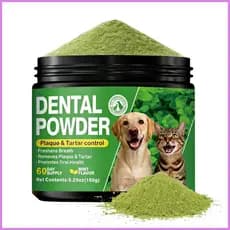 Pó De Limpeza De Dentes De Cachorro , Limpador Suave De Longa Duração , Removedor De Mau Hálito Para Filhotes , Gatos ,