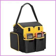 Bolsa Organizadora De Ferramentas Com Vários Bolsos , Almofadas Antiderrapantes Para Pés , Resistente Encanadores , Elet