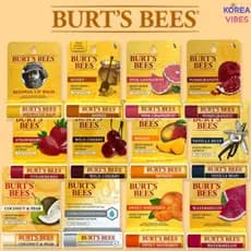 BURT'S BEES Bálsamo Labial 4.25g Sabores Naturais Hidratante Nutritivo