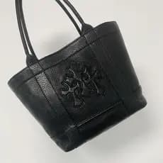 Bolsa transversal, pequena, com toque sofisticado, grande capacidade, bolsa transversal Chrome Hearts de couro de primei