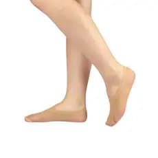Kit Meias Sapatilha Fina Antiderrapante Invisível Bege Yoga Pilates Social Scarpin Mocassim Feminina Masculina Adulto