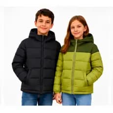 Jaqueta Infantil E Juvenil Blusa De Inverno Casaco Bobojaco de Gominho Premium