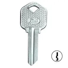 Chave Yale Soprano Fechadura Tubular Universal